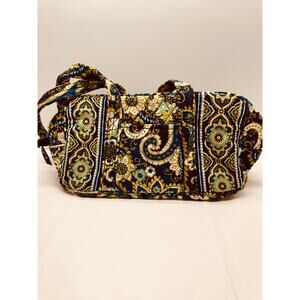 Vera Bradley Rhythm & Blues Mandy Bag/Purse/Handbag Retired 10"x6"x5"